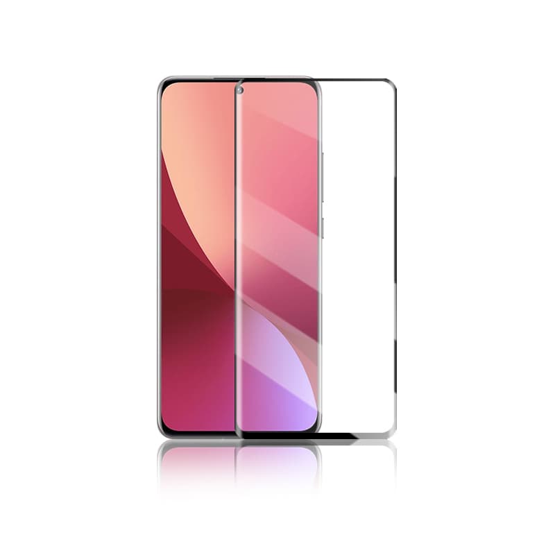Mocolo 3D 9H Full Glue - Full screen protection glass for Xiaomi 12 Pro (Black) 6