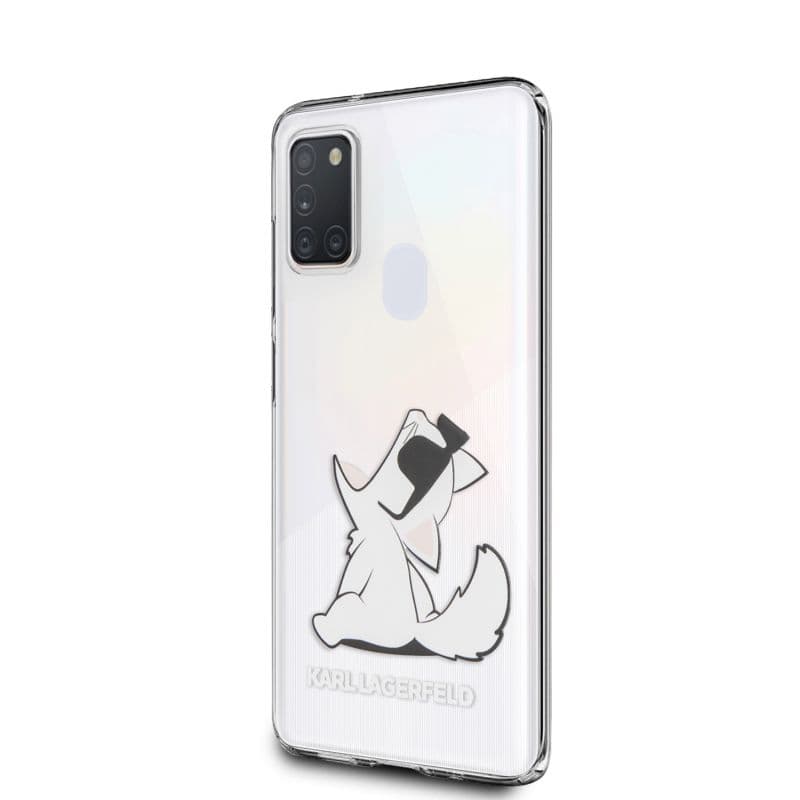 Karl Lagerfeld Choupette Fun Sunglasses - Case for Samsung Galaxy M21 (Transparent) 1