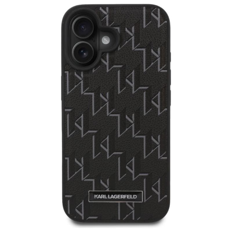 Karl Lagerfeld Hot Stamp MagSafe - Case for iPhone 16 Plus (black) 3