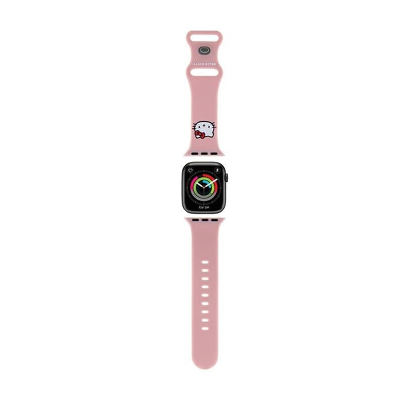 Hello Kitty Silicone Kitty Head - Strap for Apple Watch 38/40/41 mm (pink) 1