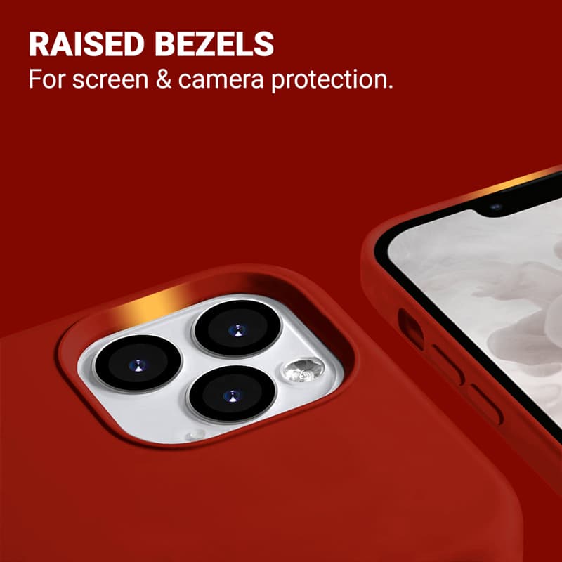 Crong Color Cover Magnetic - iPhone 13 Pro Max MagSafe Case (Red) 2