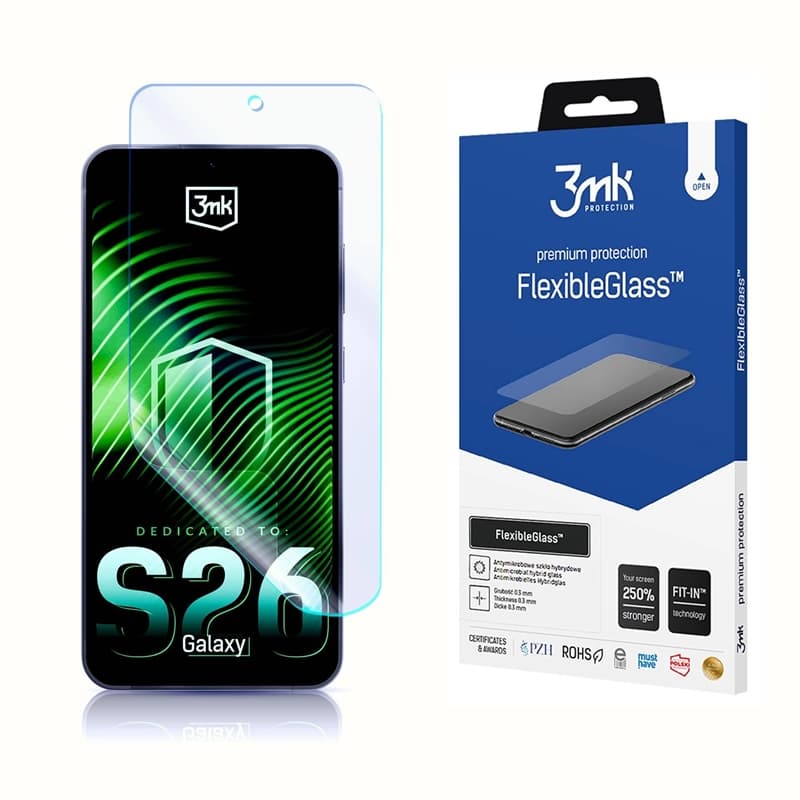 3mk FlexibleGlass - Hybrid glass for Samsung Galaxy S26