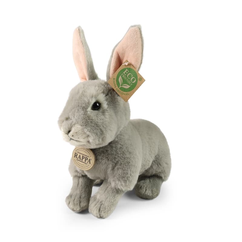 Rappa - Plush realistic stuffed rabbit 23 cm Eco-Friendly Soft Collection 1