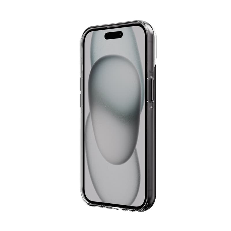 Crong Clear MAG Pro - iPhone 15 MagSafe Case (Black) 6