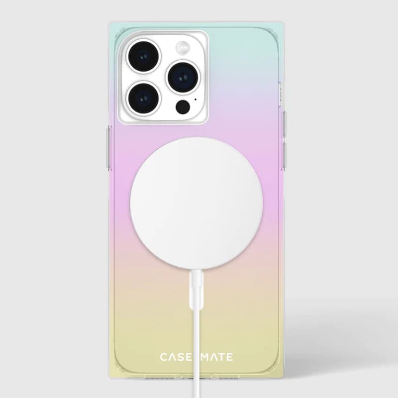 Case-Mate BLOX MagSafe - iPhone 15 Pro Max Case (Rainbow Frosting) 3