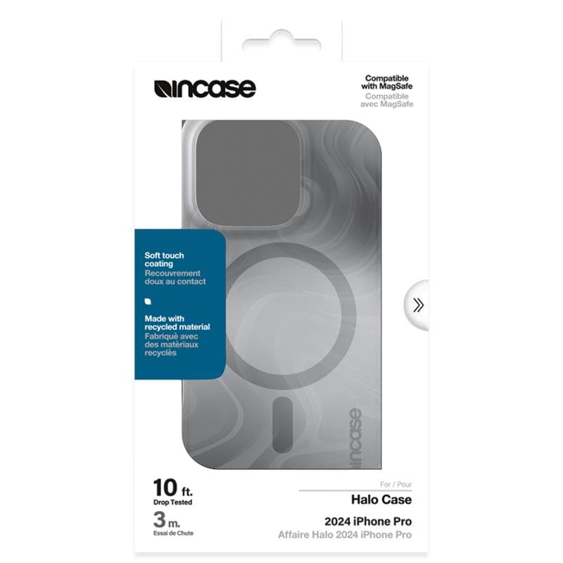 Incase Halo Case MagSafe - Case iPhone 16 Pro (Oil Slick Smoke) 6
