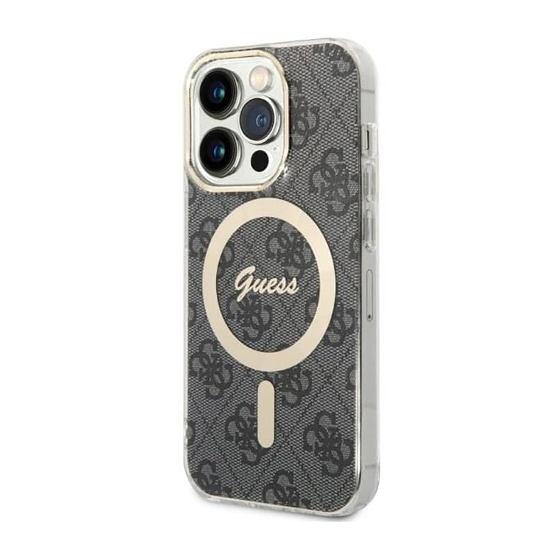 Guess 4G MagSafe - Case for iPhone 14 Pro (Black)