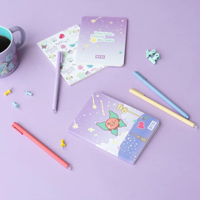 BT21 - Set of A6 SHOOKY notebooks (3 pieces) 7