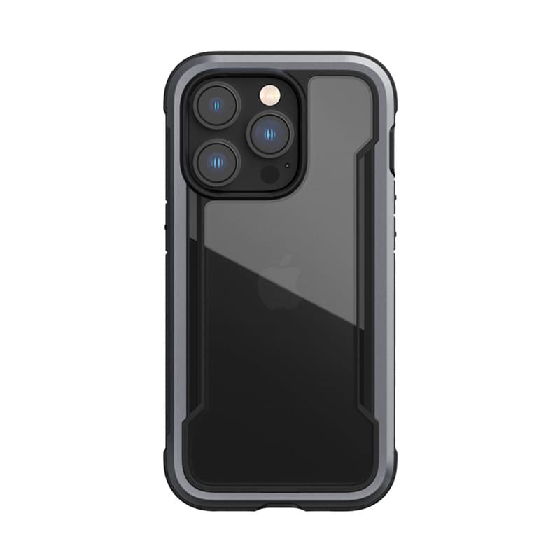 X-Doria Raptic Shield - Aluminum Case for iPhone 14 Pro (Drop-Tested 3m) (Black) 8