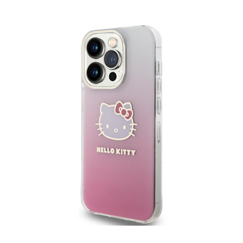 Hello Kitty IML Gradient Electrop Kitty Head - iPhone 14 Pro Max Case (pink) 2