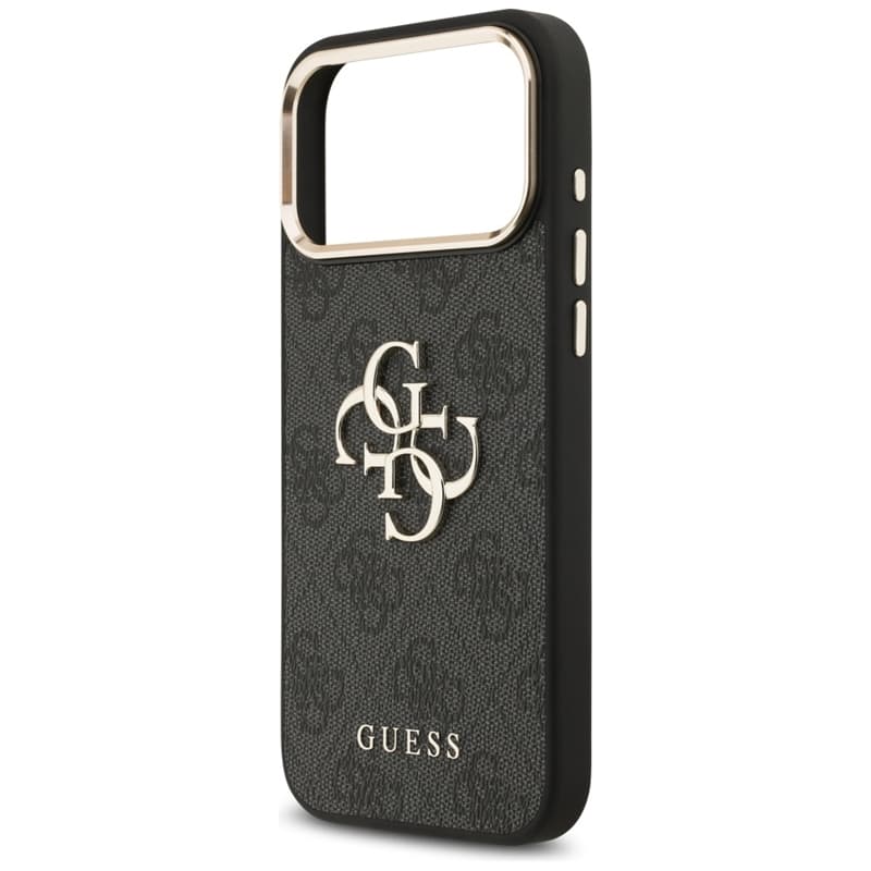 Guess 4G Big 4G Classic Logo - Case iPhone 17 Pro Max (Black / Gold) 6