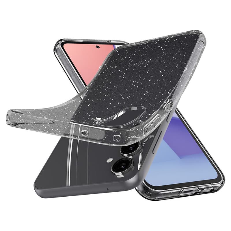 Spigen Liquid Crystal Glitter - Case for Samsung Galaxy S23 FE (Transparent) 7