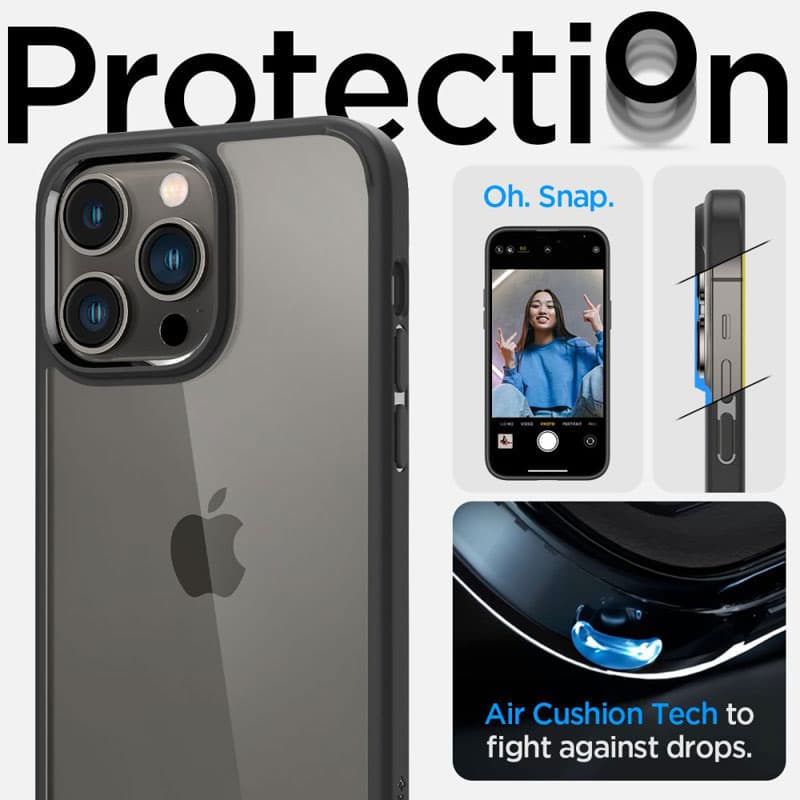 Spigen Ultra Hybrid - Case for iPhone 14 Pro Max (Beige) 2