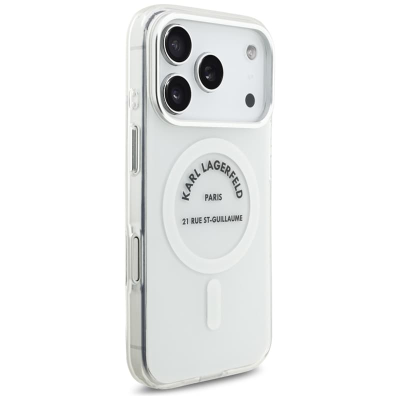 Karl Lagerfeld IML Karl RSG Logo MagSafe - Case for iPhone 17 Pro (transparent) 4