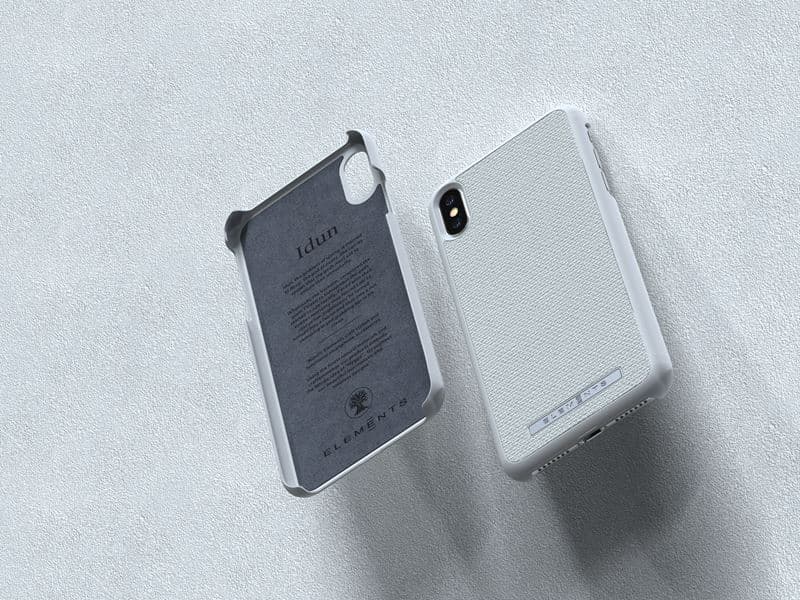 Nordic Elements Original Idun - Case for iPhone Xs Max (Light Grey) 8