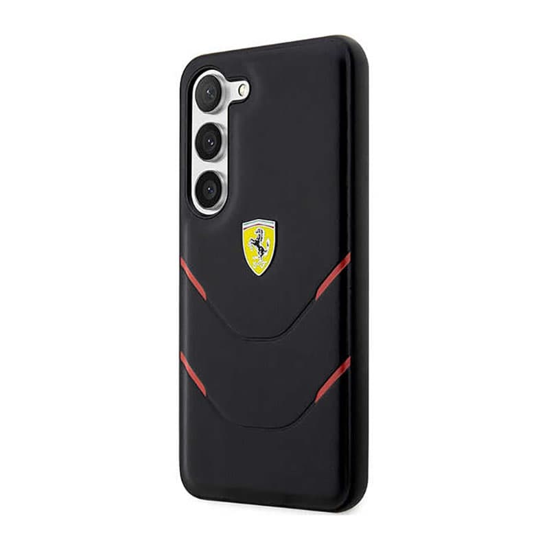 Ferrari Hot Stamp Lines - Case for Samsung Galaxy S23 (Black) 2
