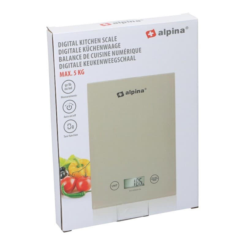 Alpina - Digital kitchen scale up to 5 kg 3