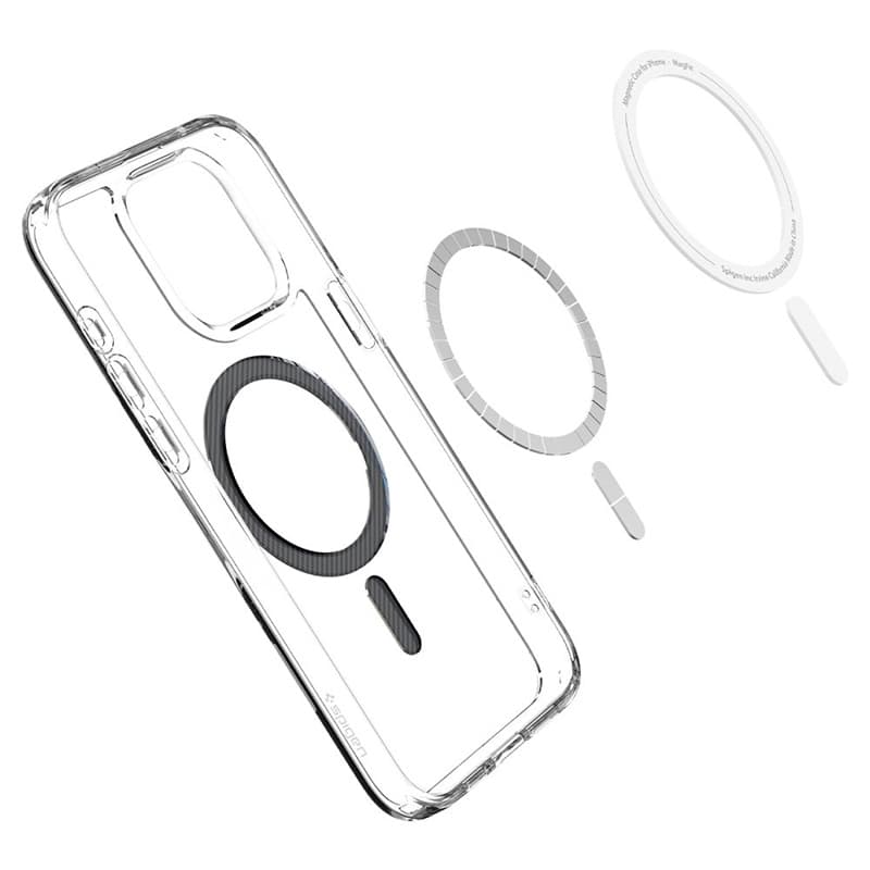 Spigen Ultra Hybrid MagSafe - Case for iPhone 15 Pro Max (Carbon Fiber) 7