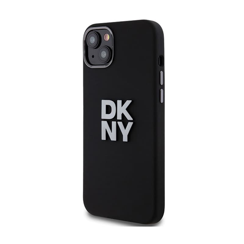 DKNY Liquid Silicone Metal Logo - Case for iPhone 15 Plus / 14 Plus (black) 1