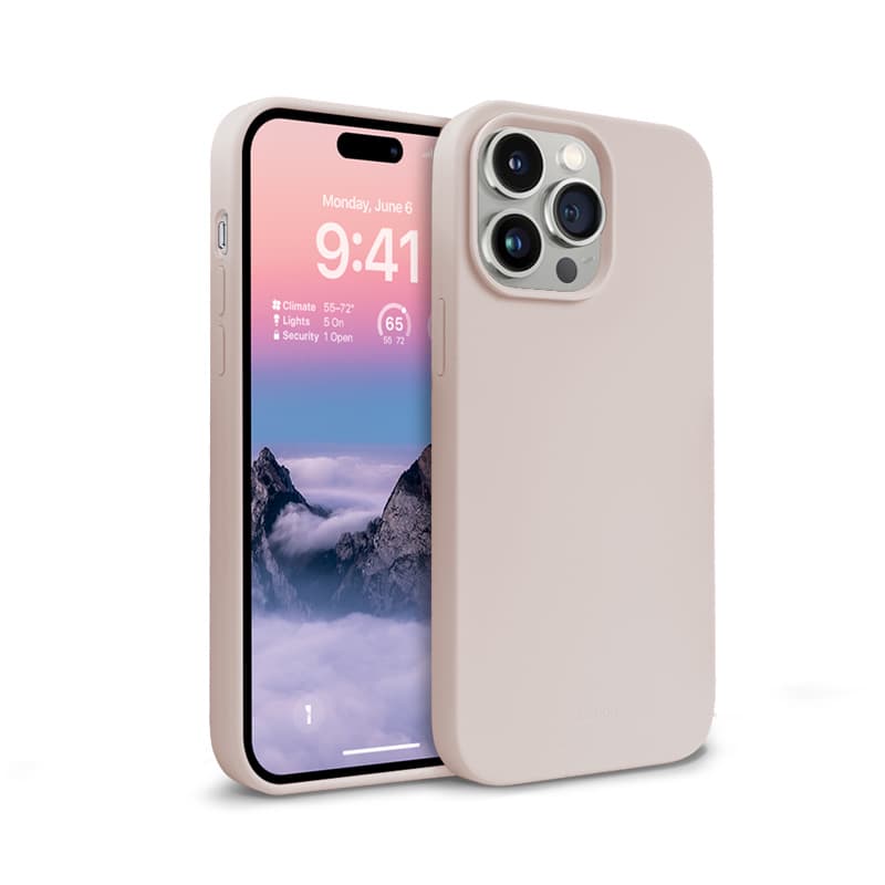 Crong Color Cover - iPhone 14 Pro Case (Sand Pink) 1