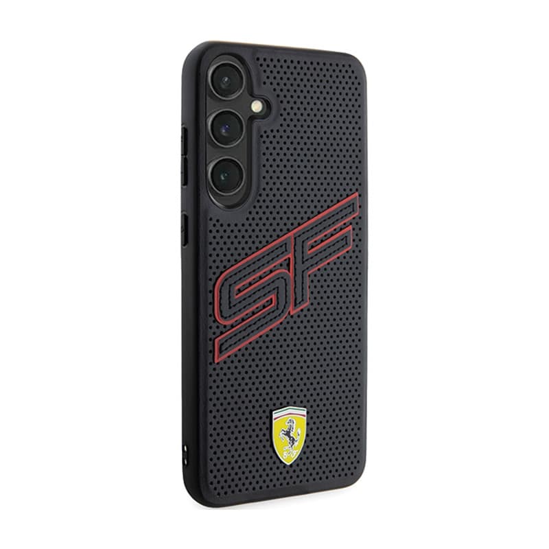 Ferrari Big SF Perforated - Case for Samsung Galaxy S24+ (black) 4