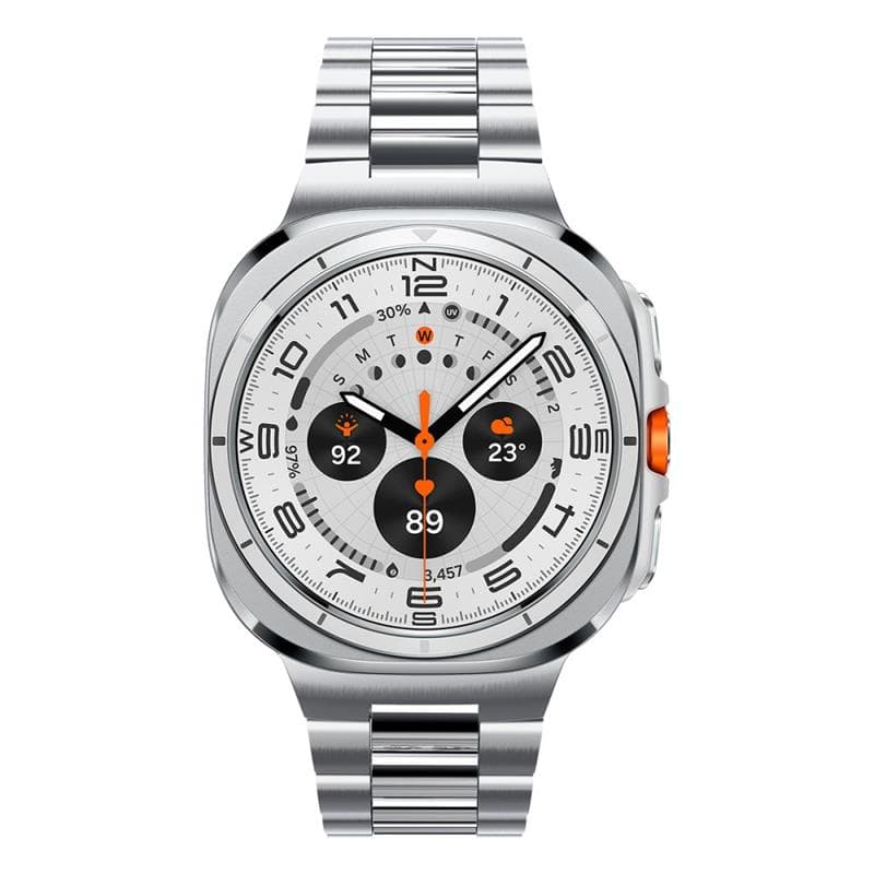 Spigen Modern Fit Band - Bracelet for Samsung Galaxy Watch Ultra 47 mm (Silver) 3