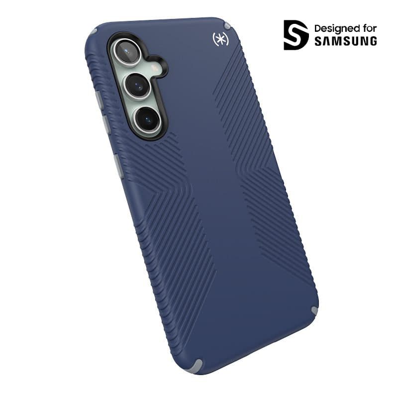 Speck Presidio2 Grip - Samsung Galaxy S23 FE Case (Coastal Blue/Black/White) 1