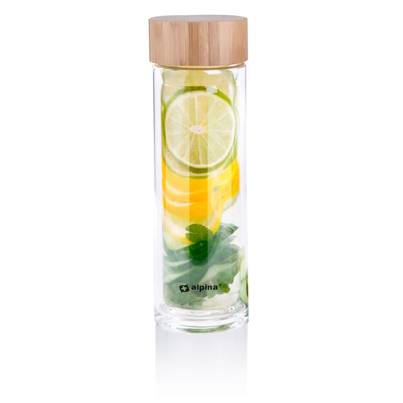 Alpina - Thermal glass bottle (double wall) 450 ml 1