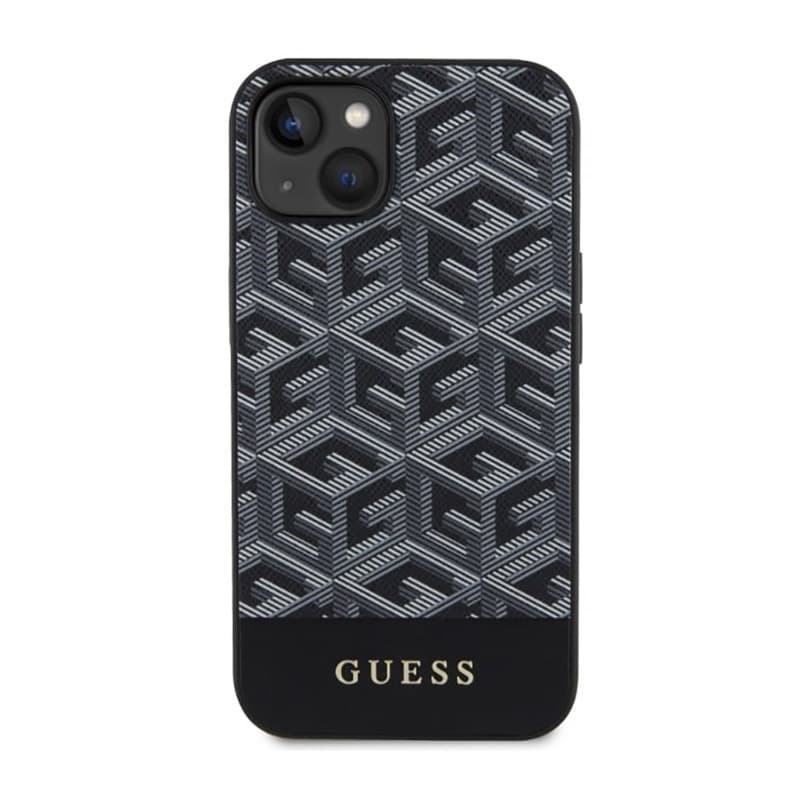 Guess GCube Stripes MagSafe - Case for iPhone 14 Plus (Black) 3