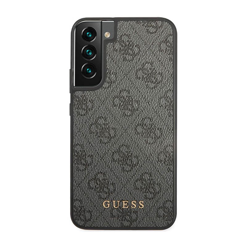 Guess 4G Metal Logo - Case for Samsung Galaxy S23 (Grey) 3
