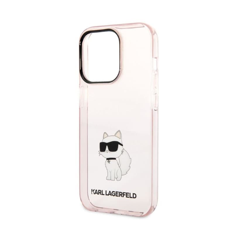 Karl Lagerfeld IML NFT Choupette - Case for iPhone 14 Pro (Pink) 6
