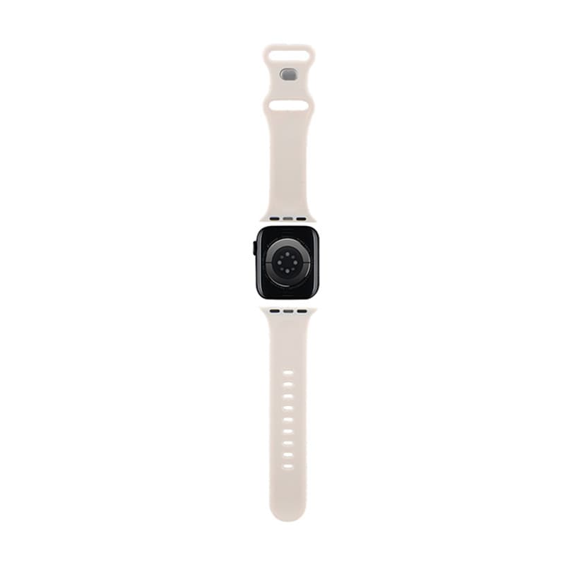 Hello Kitty Silicone Tags Graffiti - Strap for Apple Watch 38/40/41 mm (beige) 2