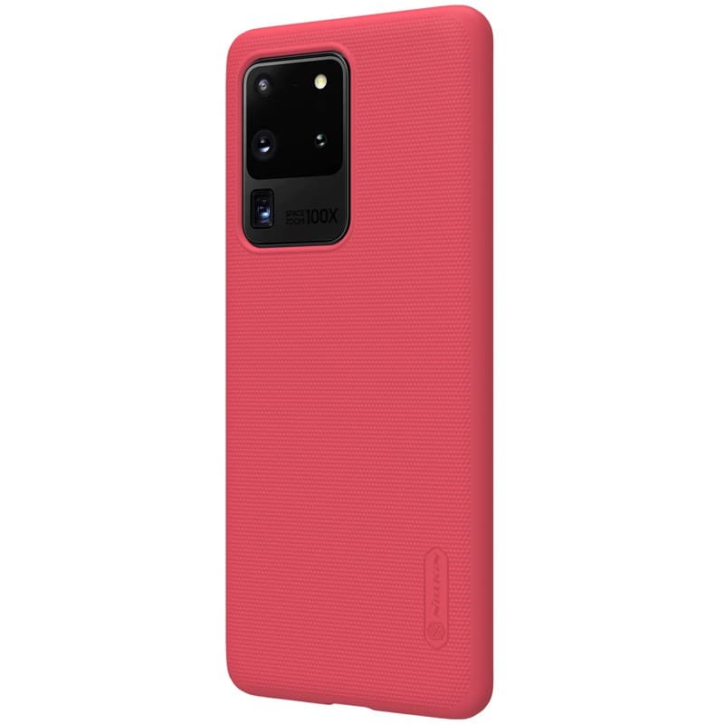 Nillkin Super Frosted Shield - Case for Samsung Galaxy S20 Ultra (Bright Red) 2