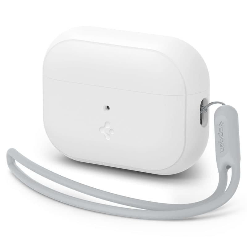 Spigen Silicone Fit Strap - Case for Apple AirPods Pro 1 / 2 (White / Grey)