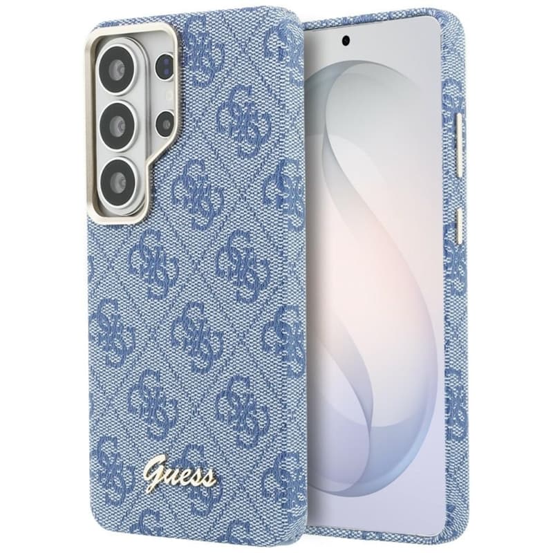Guess 4G Script MagSafe - Samsung Galaxy S26 Ultra Case (Blue)