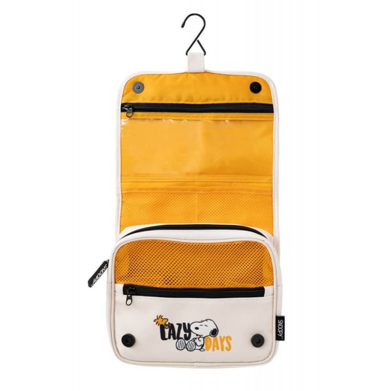 Snoopy - Travel Toiletry Bag with Hanging Hook 2