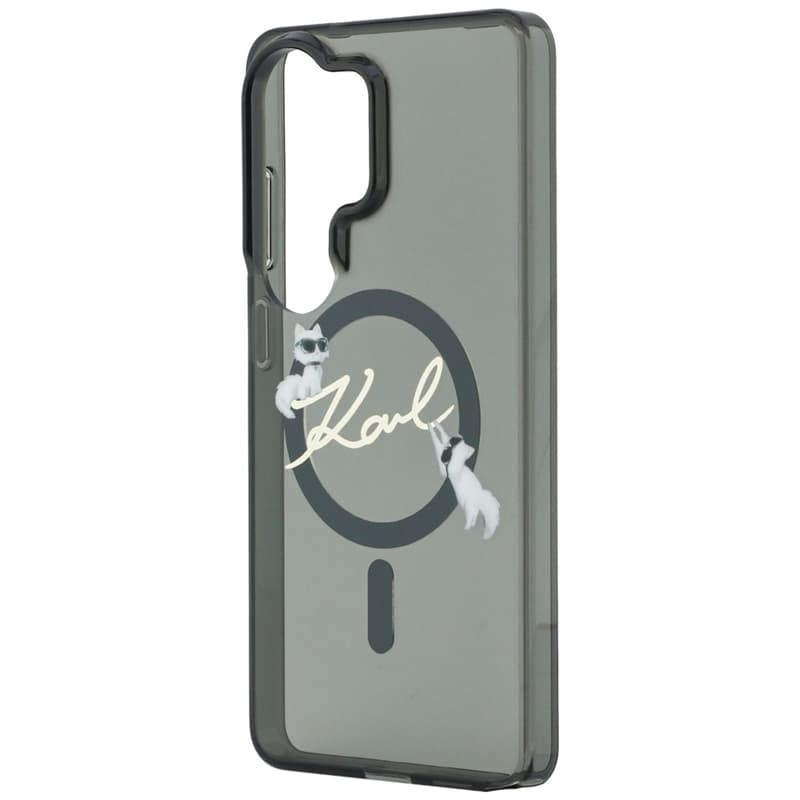 Karl Lagerfeld IML KC Script MagSafe - Samsung Galaxy S26 Ultra Case (Black) 6