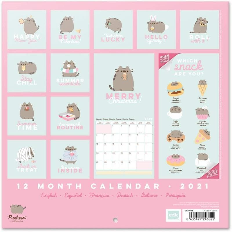 Pusheen - Daily Planning Calendar from the Foodie 2021 Collection 2