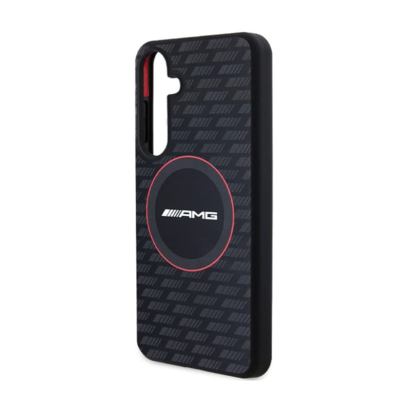AMG Silicone Carbon Pattern MagSafe - Case for Samsung Galaxy S24+ (black) 6