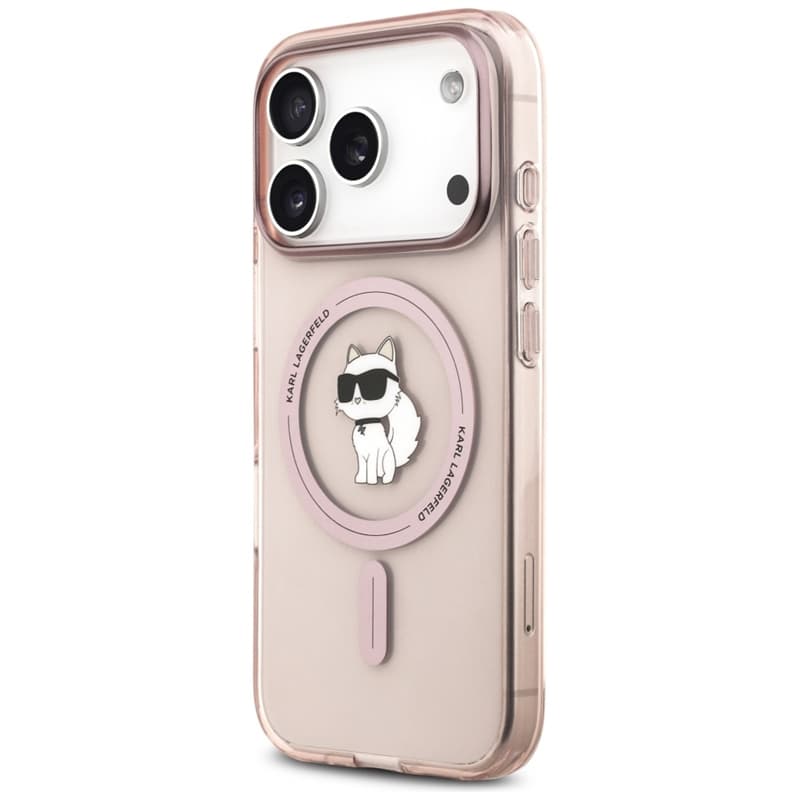 Karl Lagerfeld IML Choupette MagSafe - Case for iPhone 17 Pro (pink) 2