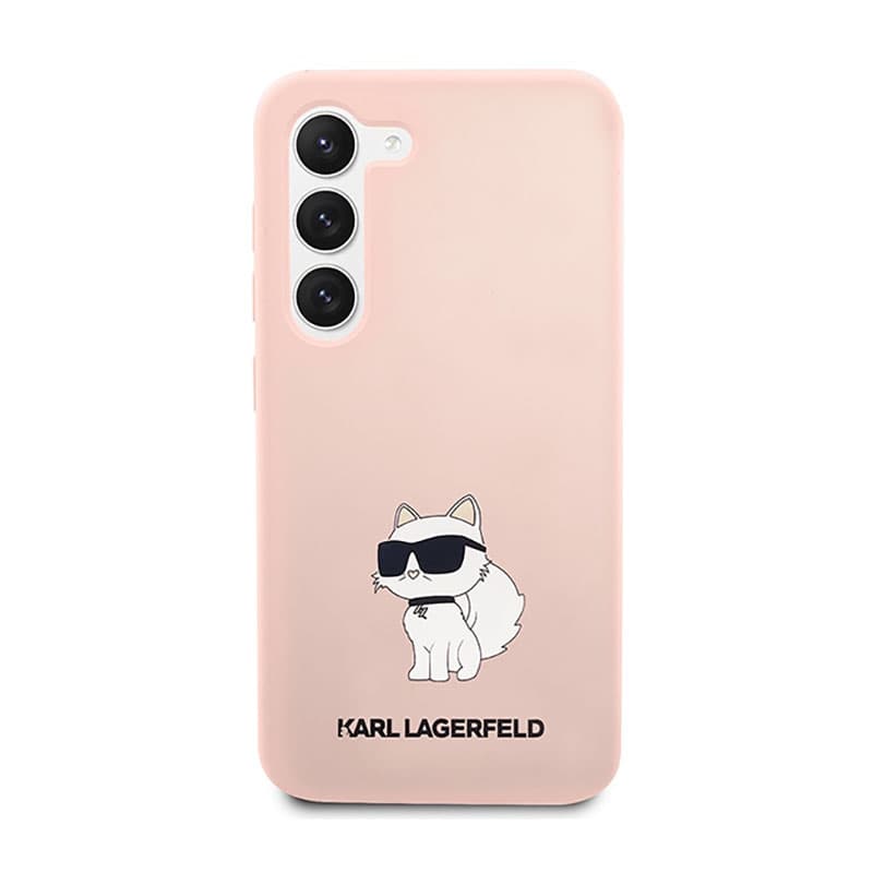 Karl Lagerfeld Silicone NFT Choupette - Case for Samsung Galaxy S23 (Pink) 3
