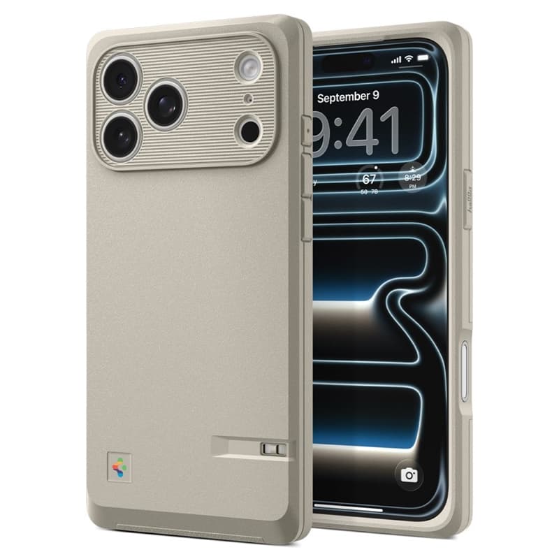 Spigen Classic LS MagSafe - iPhone 17 Pro Max Case (Stone)