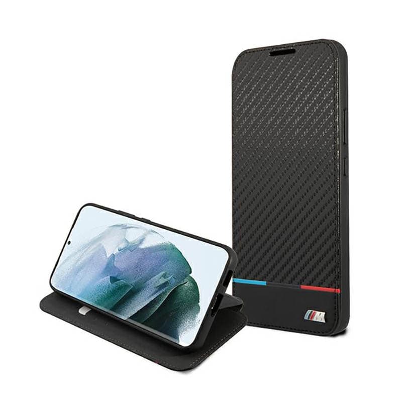 BMW Booktype M Collection Triangles - Case for Samsung Galaxy S22+ (Black) 4
