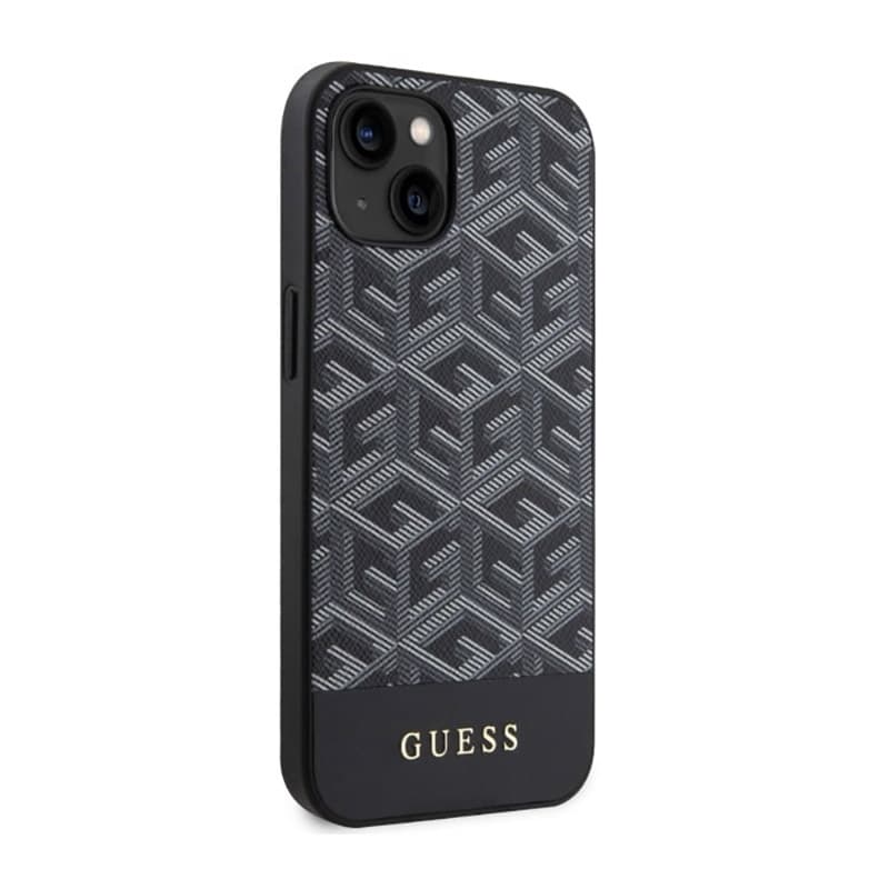 Guess GCube Stripes MagSafe - Case for iPhone 14 Plus (Black) 4
