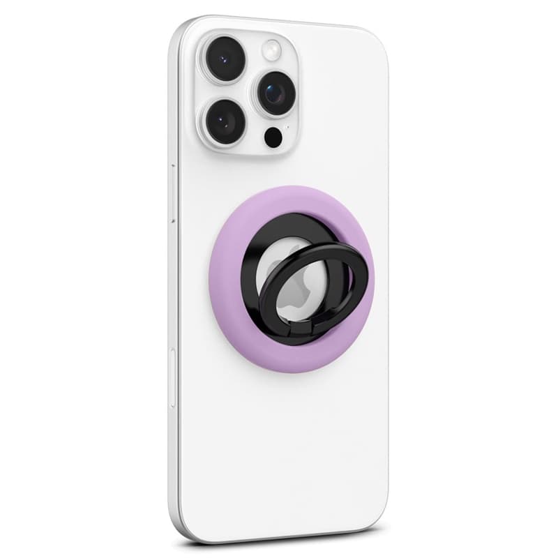 Spigen Nano Pop MagSafe Phone Ring - Finger holder with stand function (Grape Purple) 4