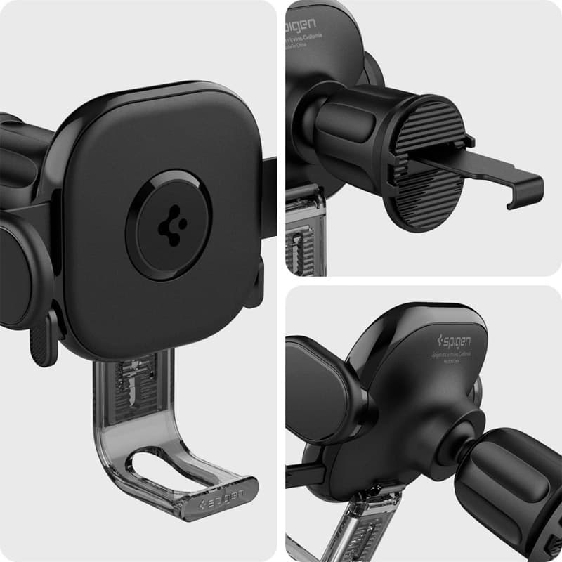 Spigen UTS12 OneTap - Universal car holder (Black) 4