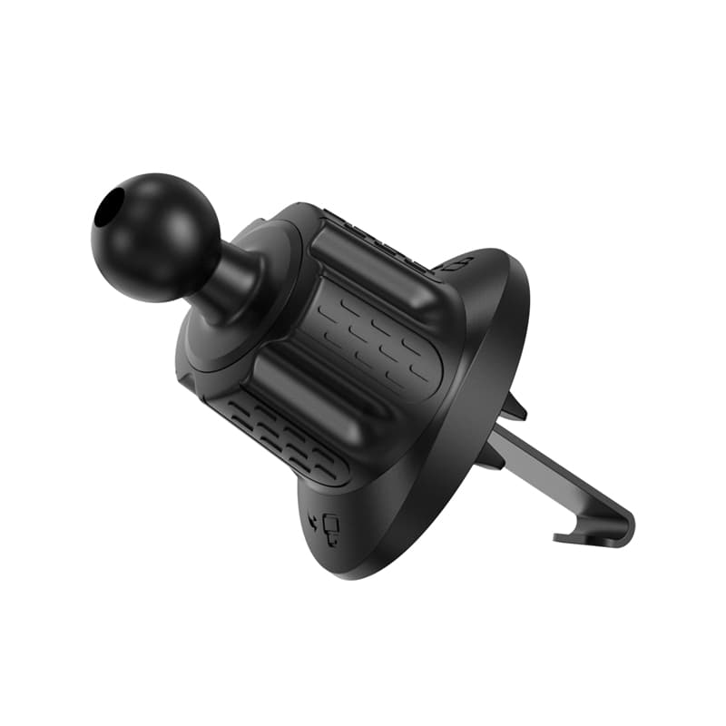 Crong Carclip Air Vent - Universal Car Air Vent Holder (Black) 6