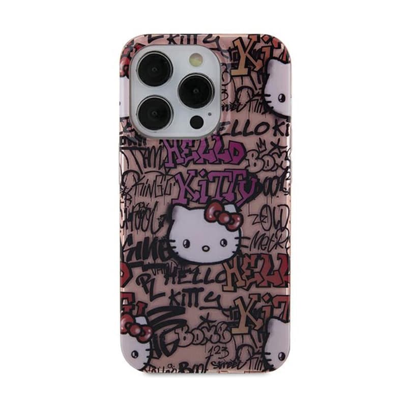 Hello Kitty IML Tags Graffiti - Case for iPhone 11 (pink)