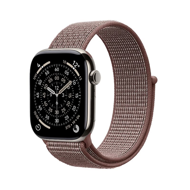 Crong Nylon - Sport Band for Apple Watch 38/40/41/42 mm (Smokey Mauve) 7