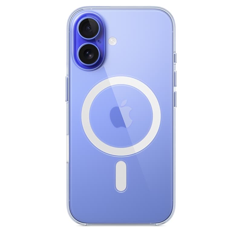 Apple Clear Case – Case with MagSafe for iPhone 16 (Clear)